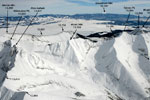 Deadman Valley in winter view