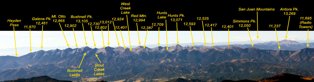 North Sangre de Cristo Mountains